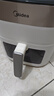 美的（Midea）空气炸锅家用免翻面 全自动实用蒸烤一体烤箱 可视窗口大容量6.5L 金属内腔热风循环KZC6517 实拍图