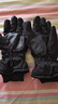 目丸保暖手套男女户外冬天骑行防寒风加绒厚触屏女防水冬季棉滑雪手套 4#雪花圆标黑色（拼色男款） 实拍图