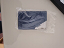 星人说【可定制】名片夹男 商务名片盒女士便携名片收纳盒大容量夹子时尚活动展会递交超薄名片金属盒子 甲骨纹-宝蓝色 实拍图