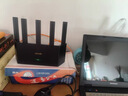 Tenda腾达路由器【千兆WiFi6+穿墙王】无线AX3000信号放大器增强家用Mesh限时补贴金榜一名云霄白立式 实拍图