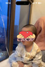 威尔贝鲁【吸湿排汗】婴幼儿童睡袋1-3岁宝宝前6后4睡衣亲肤春夏 云端蓝S 实拍图