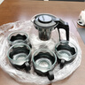 【京东物流】茶壶套装大容量玻璃茶杯带滤网耐高温茶具 1000ml壶+4只莲花杯 实拍图