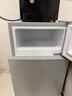 HYUNDAI（韩国现代）小冰箱迷你小型家用冷藏冷冻宿舍出租房办公室双开门二门电冰箱节能省电 58L银【日销过百+租房必备】 实拍图