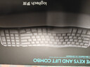 罗技（Logitech）Wave Combo 无线人体工学键鼠套装 垂直鼠标 无线蓝牙鼠标 办公键盘 无线键盘 蓝牙键盘 黑色 实拍图