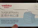 维德（WELLDAY）一次性医用外科口罩100只白色A1型耳挂式防花粉鼻过敏 实拍图