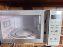 美的（Midea）变频小清新微波炉 液晶屏幕 磨砂面板 小型20L家用 匠心工艺（PM2002） 实拍图