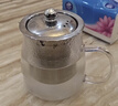 京东京造 茶壶 耐高温玻璃泡茶煮茶具飘逸杯电陶炉烧水壶650ml 实拍图