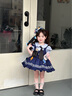 G.duck洛丽塔公主裙女童连衣裙夏季朱迪儿童裙子兔子警官生日蓬蓬裙春秋 朱迪裙子+裙撑 100 尺码2~3岁【 90-100cm】 实拍图
