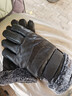 啄木鸟皮手套男冬季骑行加绒触屏开车户外摩托车防风保暖外卖棉滑雪手套 骑行款 加绒防风防泼水 实拍图