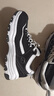 斯凯奇（Skechers）奥利奥熊猫鞋丨老爹鞋男女经典黑白复古春夏轻便潮流增高运动休闲 男款-BKW/黑色/白色 39.5 实拍图