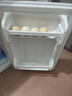 HYUNDAI（韩国现代）小冰箱迷你小型家用冷藏冷冻宿舍出租房办公室双开门二门电冰箱节能省电 80L白【行业热卖+日销过百】 实拍图