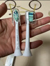 飞利浦（PHILIPS）电动牙刷头官方原装适配钻石3/7/9系列刷柄 护龈 欧洲进口 3支装HX9033  实拍图