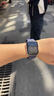 Apple/苹果 Watch S11 智能手表GPS款42毫米银色铝金属表壳雾紫色运动型表带S/M MEUT4CH/B 实拍图