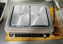 美的（Midea）电火锅鸳鸯锅火锅专用锅多功能锅料理烤肉锅分体式多功能一体电锅0氟钛陶电煮锅HGS352866S 实拍图