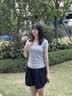 蕉内【刘浩存同款】凉皮501Cool短袖女士莫代尔新款冰丝夏季洋气t恤 【U领】中麻灰 XL 实拍图
