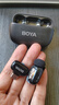 BOYA博雅mini无线领夹麦克风手机直播收音麦克风一拖一 户外采访短视频收音器AI降噪迷你话筒 Type-C版 实拍图