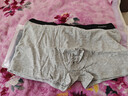 南极人男士内裤男式纯棉平角裤头抗菌防螨透气四角男生短裤衩4条XL 实拍图
