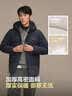 波司登（BOSIDENG）【热销爆款】90绒羽绒服男短款商场热卖同款脱卸帽送父母保暖外套 【店长推荐】墨石蓝5984 S 170/92A 体重约110-120斤 实拍图