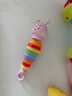马博士婴儿牙胶硅胶牙咬胶0-1岁宝宝摇铃玩具安抚百变扭扭毛毛虫 实拍图