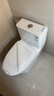 九牧（JOMOO）11396-2-1/41KB-1抗菌一级水效坐便器虹吸式节水连体马桶400坑距 实拍图