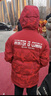 雅鹿亲子装儿童羽绒服男童女童2026新款大童洋气冬季加厚外套亲子冬装 红色 140 cm 实拍图