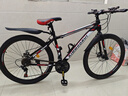 金武端自行车成人山地车公路赛车单车骑行变速超轻越野中学生初中青少年 顶配版-辐条轮-黑红色 26寸21速 实拍图