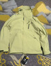 骆驼（CAMEL）三防冲锋衣户外登山服防风防水防污三合一运动外套 AD12263514X,青果绿,男女 抓绒 S 实拍图