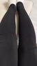 浪莎打底裤女秋冬保暖裤女士加绒加厚打底裤袜 黑色踩脚1条 300g 实拍图