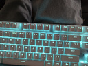 狼蛛（AULA）F2088Air无线机械键盘 蓝牙有线三模连接可插拔104键无冲电竞游戏办公笔记本电脑通用 白色青轴 实拍图