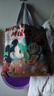 【物超所值】时尚休闲帆布包女单肩包上班托特包帆布袋卡通包包 米老鼠 大包 实拍图