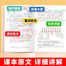 2026斗半匠课堂笔记三年级下册语文人教版黄冈学霸笔记随堂笔记同步教材全解小学生课前预习课后复习辅导书 实拍图