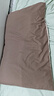 京东京造悦柔枕套 A类一等品 120g加厚耐用枕头套 48x74cm 一对装 奶茶咖 实拍图