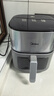 美的（Midea）空气炸锅蒸烤一体全自动 炎烤免翻面家用可视窗口上下双热源6.5L大容量金属内腔微 MF-KZC6516 实拍图