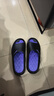 回力拖鞋男士厚底浴室防滑一字拖eva外穿沙滩凉鞋SDJ-0532 黑紫 42-43 实拍图