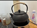 万家全铸铁壶煮茶器围炉煮茶壶煮水泡茶烧水壶铁质功夫茶具电陶炉煮茶器 【中号】铁壶+不锈钢滤网 900ml 实拍图