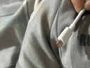小米 原装USB-C数据线100cm 6A充电线白色 适配USB-C接口手机游戏机充电xiaomi红米redmi/k70 实拍图