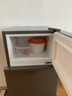 HYUNDAI（韩国现代）小冰箱迷你小型家用冷藏冷冻宿舍出租房办公室双开门二门电冰箱节能省电 100L灰【租房神器+行业热卖】 实拍图