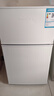 新飞（Frestec）小冰箱 冰箱小型双开门 迷你双门家用宿舍租房冷藏冷冻电冰箱节能省电 48L白【一级能效+租房神器】 实拍图