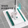 美丽雅洗脸巾拖把16cm自动平板夹布湿巾小拖把加长杆懒人拖地神器家用 实拍图