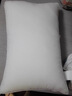 洁丽雅（Grace）枕头枕芯一对装星级酒店成人枕芯高弹纤维枕 白色2只装 45x70cm 实拍图