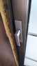虎顿（HOTUN）卫生间门锁通用型无钥匙家用洗手间厕所门浴室铝合金门锁L11银色 实拍图