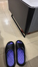 回力拖鞋男士厚底浴室防滑一字拖eva外穿沙滩凉鞋SDJ-0532 黑紫 42-43 实拍图