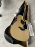 雅马哈（YAMAHA）FG830/FG850/FS830/FS850吉他初学者民谣单板学生木吉他电箱琴 FGX830C 原木亮光-41英寸电箱款 实拍图