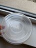 特美居（temeiju）一次性饭盒圆形透明塑料快餐盒加厚带盖打包盒餐具50套装1500型 实拍图