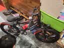 凤凰儿童自行车3-6-10-12-15岁中大童小学生变速山地车男女孩小孩单车 凤凰GT 黑红色 一体轮 单速+礼包 20寸【适合身高130-155cm】 实拍图