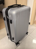 梵地亚行李箱男小型拉杆箱女旅行箱可登机箱包密码箱皮箱子20英寸银色 实拍图