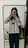 骆驼女装软壳衣女防风防水外套加绒保暖锁温抗静电连帽夹克男 实拍图