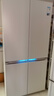美的（Midea）熊墩墩601/603升十字四开门双系统底部散热超薄纯平全嵌PST+净化风冷无霜一级变频大容量冰箱补贴 Pro款BCD-603WUSPZM(E)海贝白 实拍图