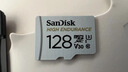 闪迪（SanDisk）128GB TF（MicroSD）4K内存卡 行车记录仪 监控摄像头专用 循环录制10,000小时 高耐用存储卡 实拍图