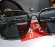 雷朋（RayBan）七夕情人节礼物方形大框太阳镜时尚高级开车防晒墨镜0RB4392D 实拍图